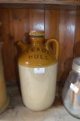 Hull Texol Stoneware Jar