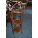 Mahogany Cake Stand