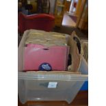 Box of 78rpm Records