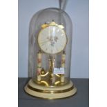 Clock in Glass Dome