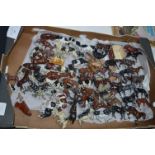 Large Collection of Cast Lead Farm Animals