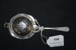 Silver Strainer - London 1915, approx 28g