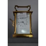 Matthew Norman of London Brass Carriage Clock