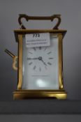 Matthew Norman of London Brass Carriage Clock