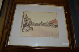 Print of Beverley Market Place