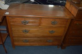 Small Pine Four Drawer Chest