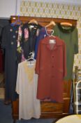 Collection of Vintage Dresses, 1960's Coats, etc.
