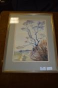 Framed Watercolour - Boxtree