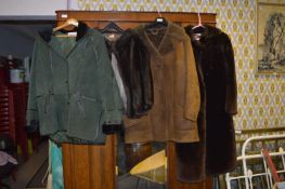 Collection of Fur Coats, Sheepskin Jacket, etc.