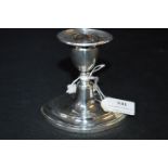 Silver Candlestick - Sheffield 1907