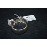 Silver Napkin Ring - Birmingham 1946, approx 8g