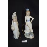 Pair of Lladro Figurines