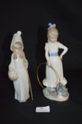 Pair of Lladro Figurines