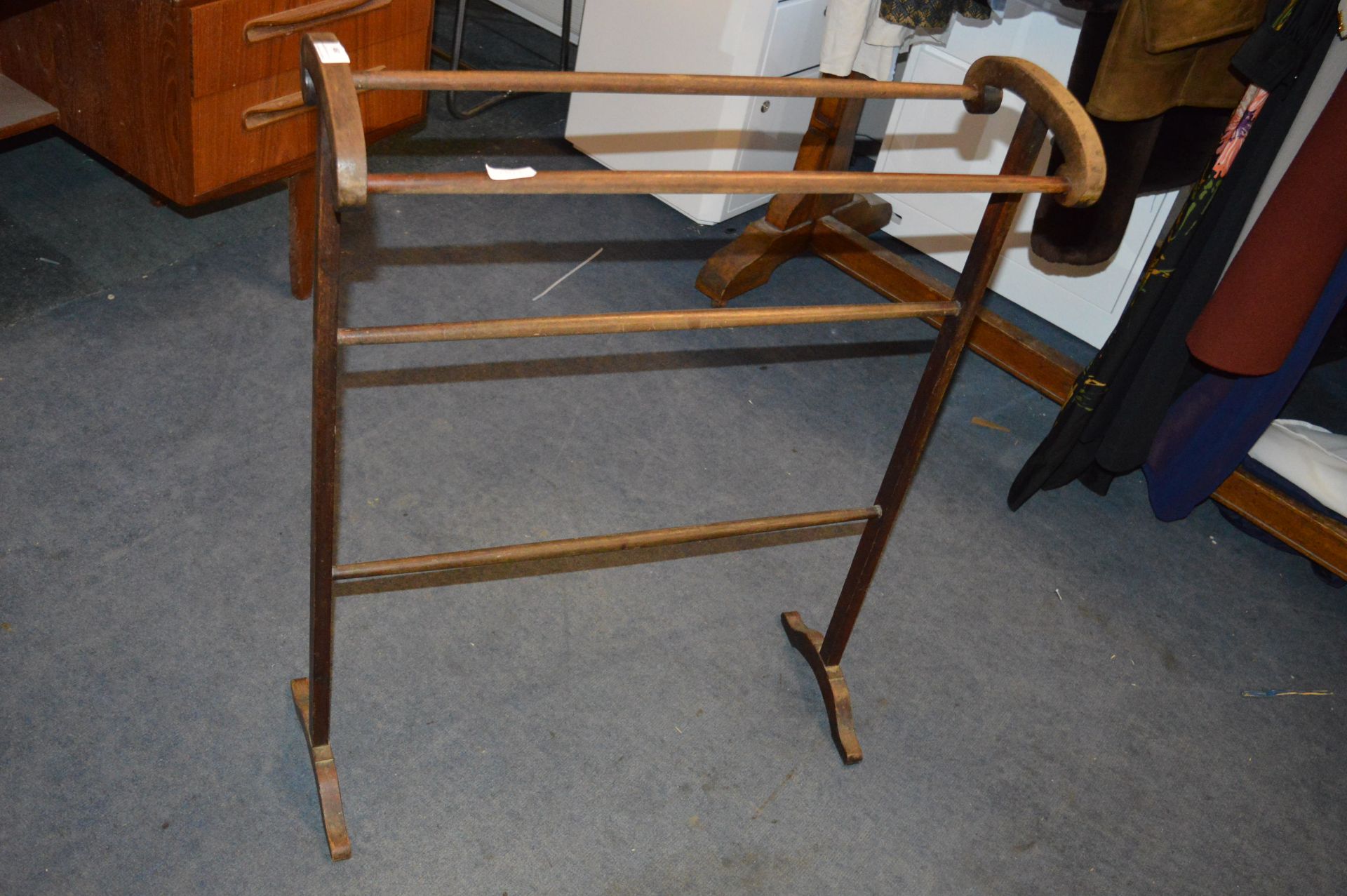 Mahogany Towel Rail