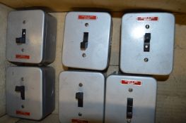 Six Isolator Switches