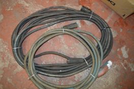 Two Coils of Electrical Welding Cable