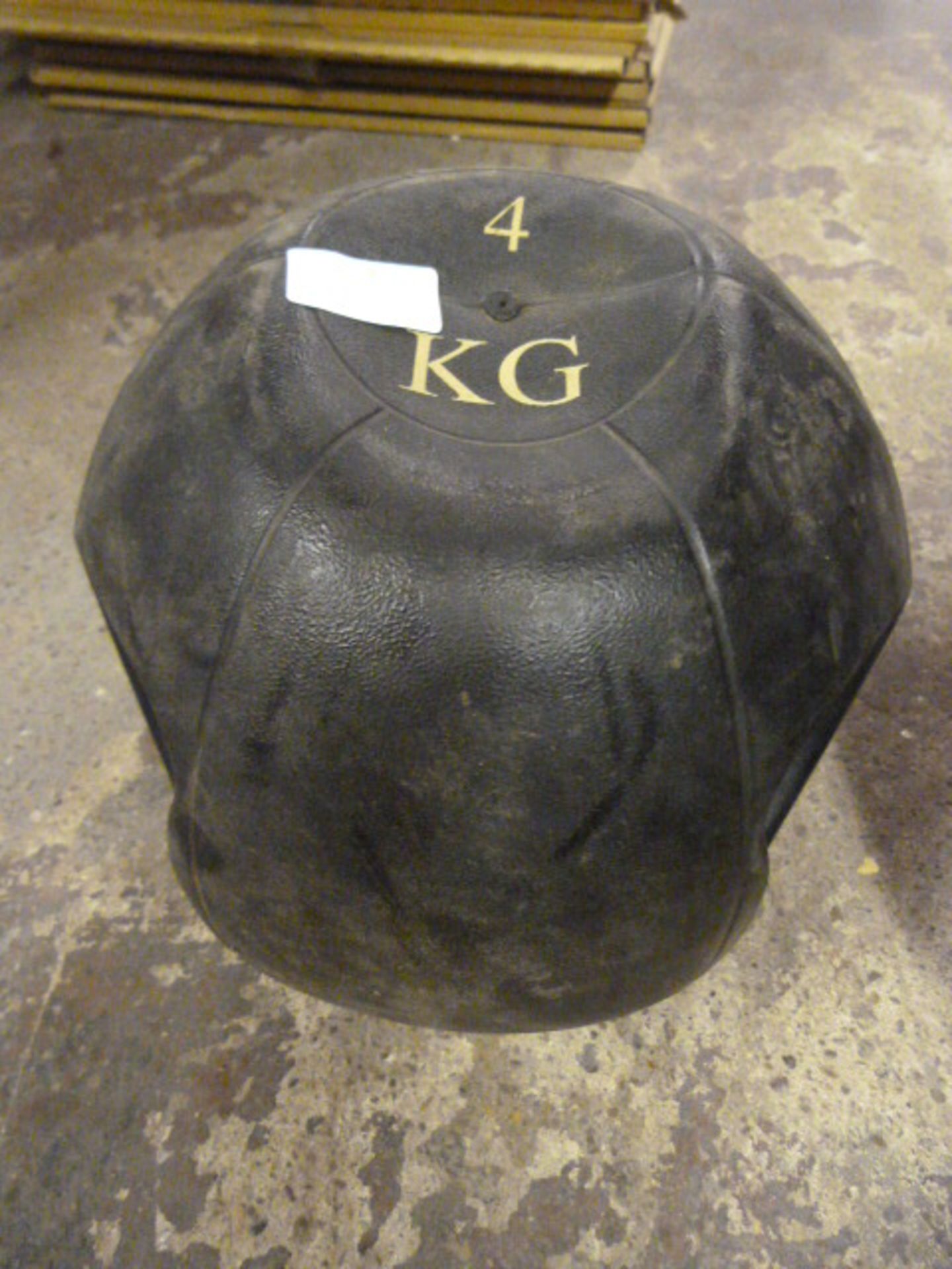 *4kg Double Grip Medicine Ball