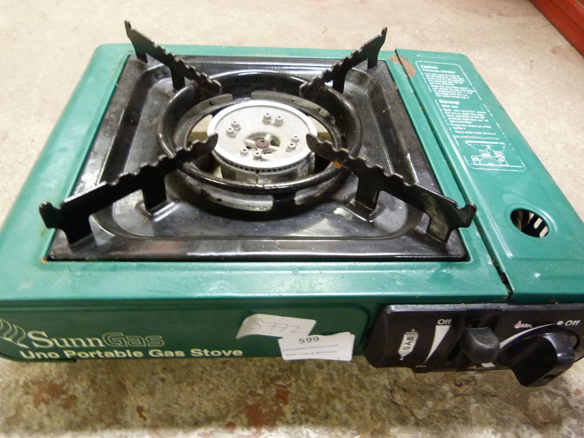 Sunngas Portable Gas Stove