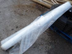 *Roll of Clear Plastic Sheeting