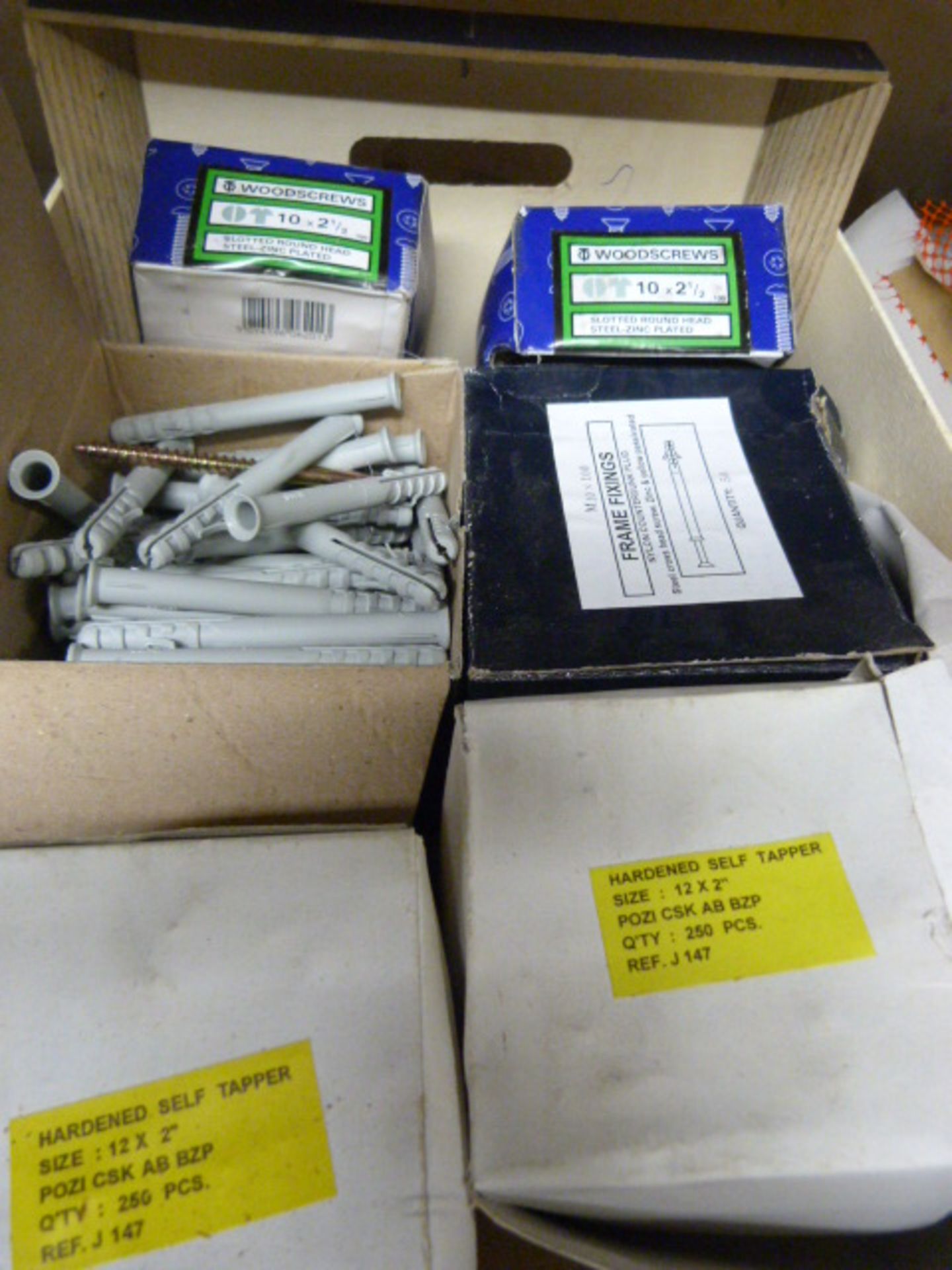 *Box of Frame Fittings and Screws