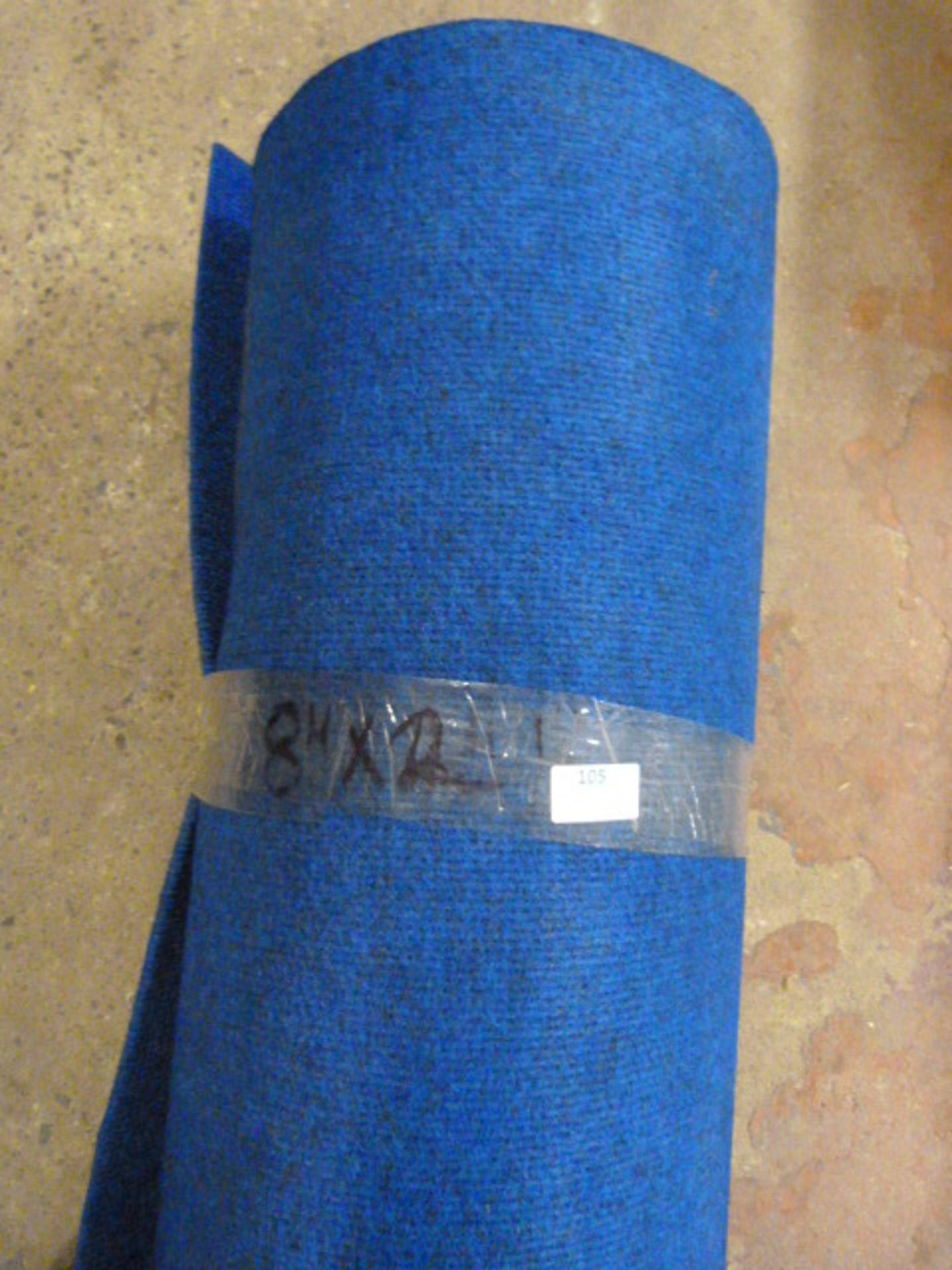 Roll of Blue Carpet 8x2m