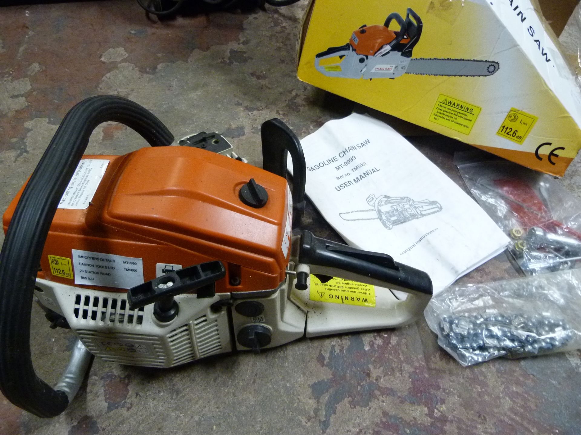 Petrol Chainsaw (Missing Blade)