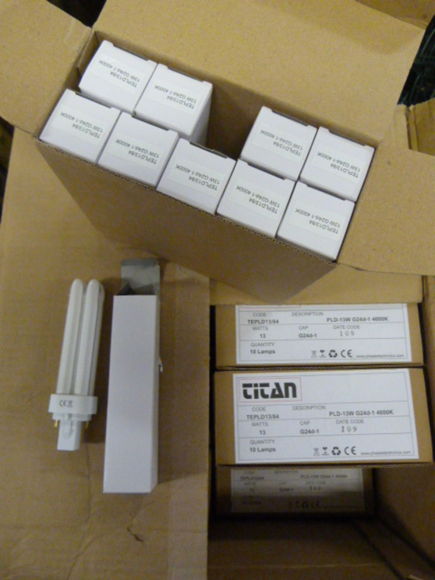 *Box of 20 Titan TEPLD 13/84 Lamps