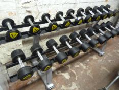 *Weight Rack with Complete Set of Weights