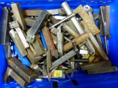 Box of Lathe Cutting Tools