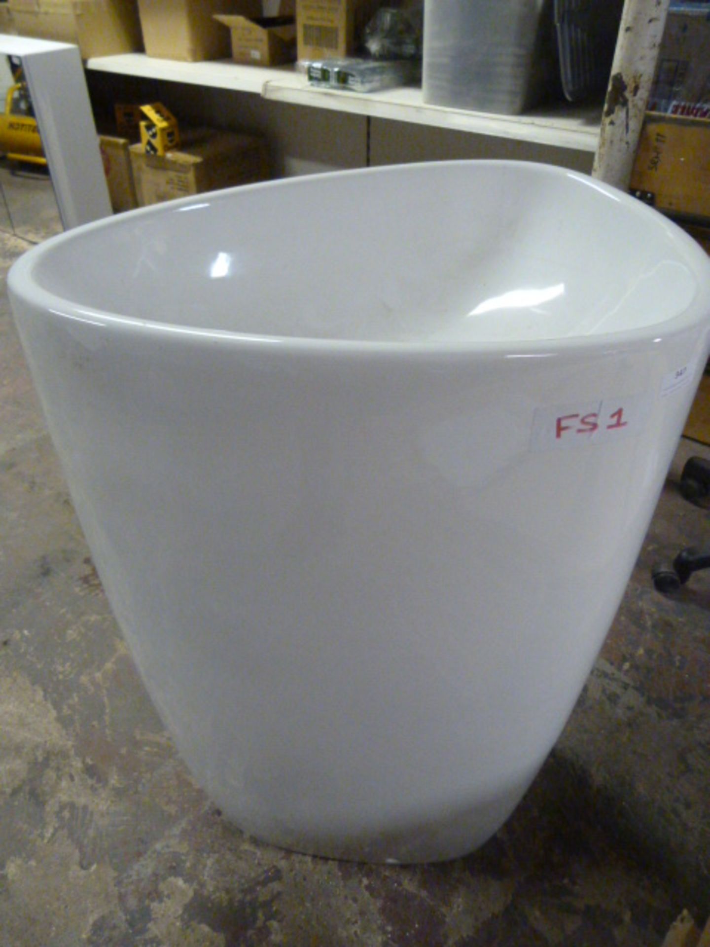 *Freestanding Ceramic Sink