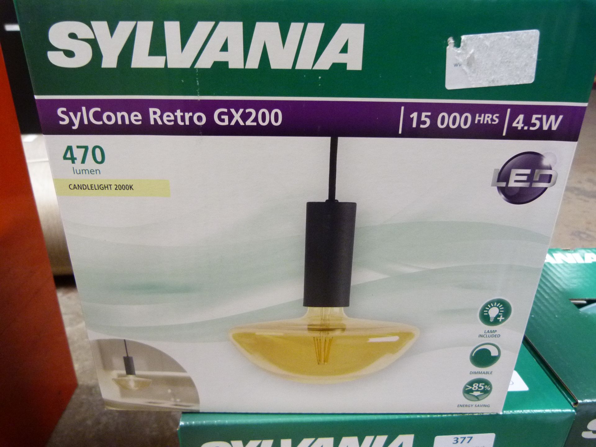 Sylvania Sylcone Retro GX200 Ceiling Light