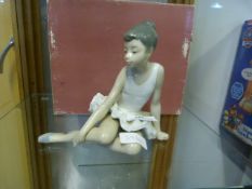 Nao Figurine - Seated Ballerina