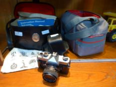 Two Camera Bags and Contents