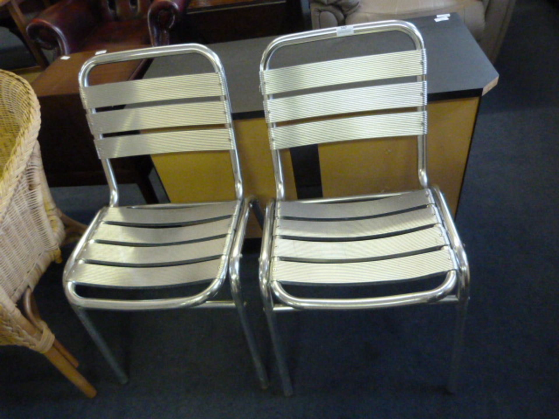 Pair of Metal Chairs