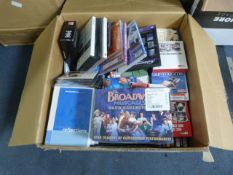Large Box of DVDs and CDs