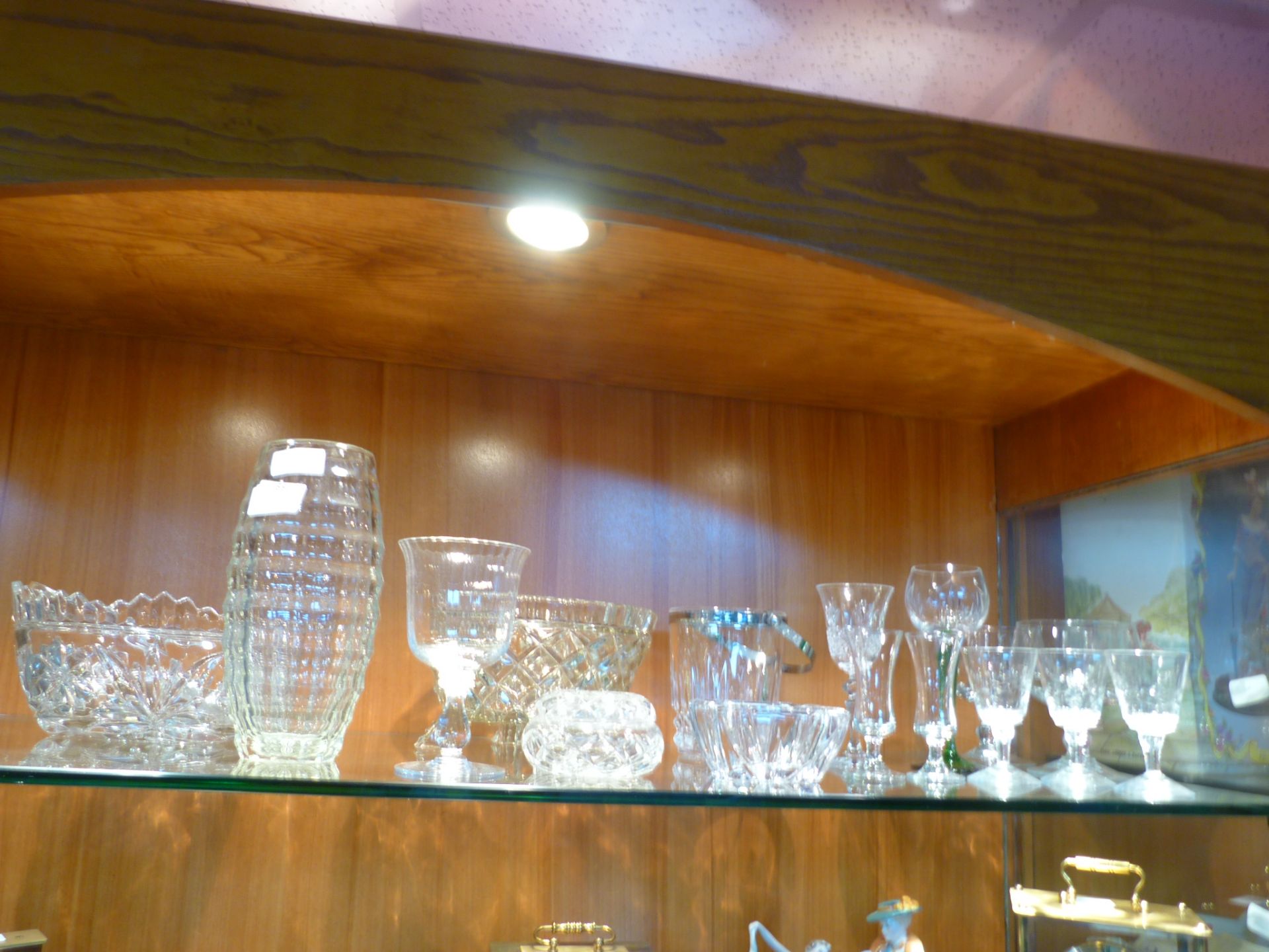 Large Collection of Cut Glassware