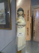 Nao Figurine - Girl with Dog