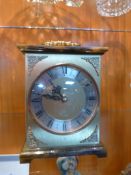 Marble & Brass Effect Carriage Clock