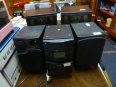 Amstrad Hi Fi System with Speakers