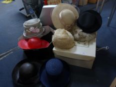 Two Boxes of Ladies Hats