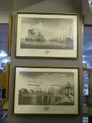 Pair of Prints - Hull Bridge and The View at the N