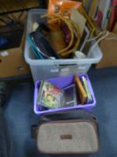 Box of Miscellaneous Items Including CDs etc.