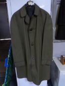 Green Waterproof Overcoat