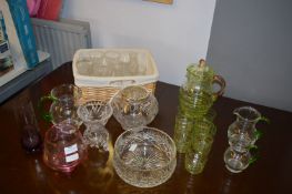 Quantity of Glassware