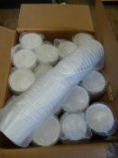 *Box of Double Poly Paper Food Containers