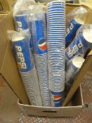 Box of 18oz Pepsi Paper Cups