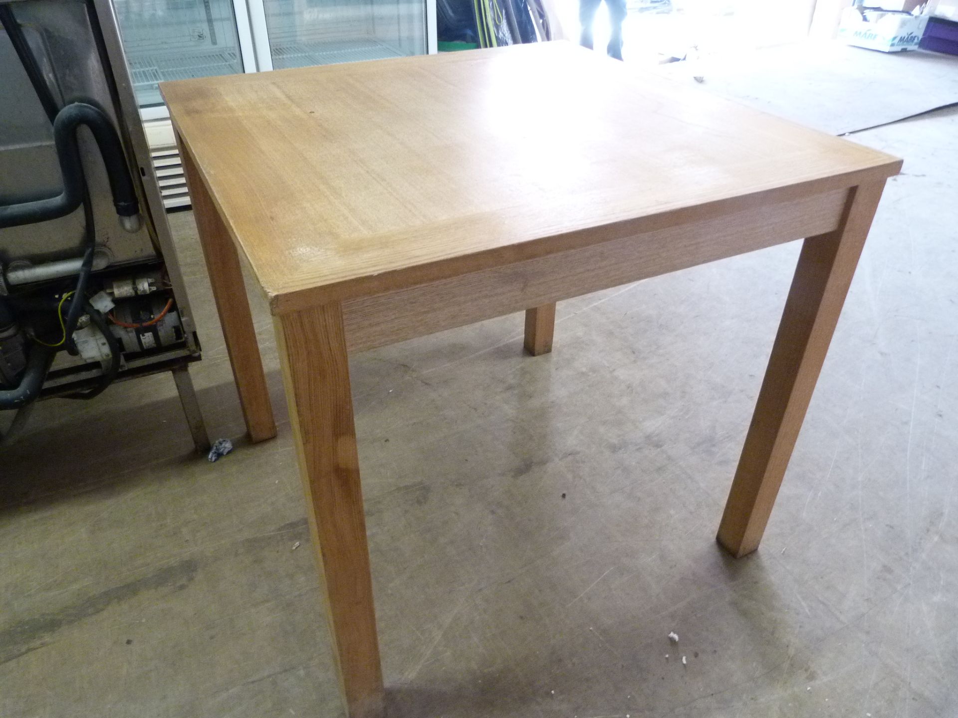 Oak Table 80x80x74cm