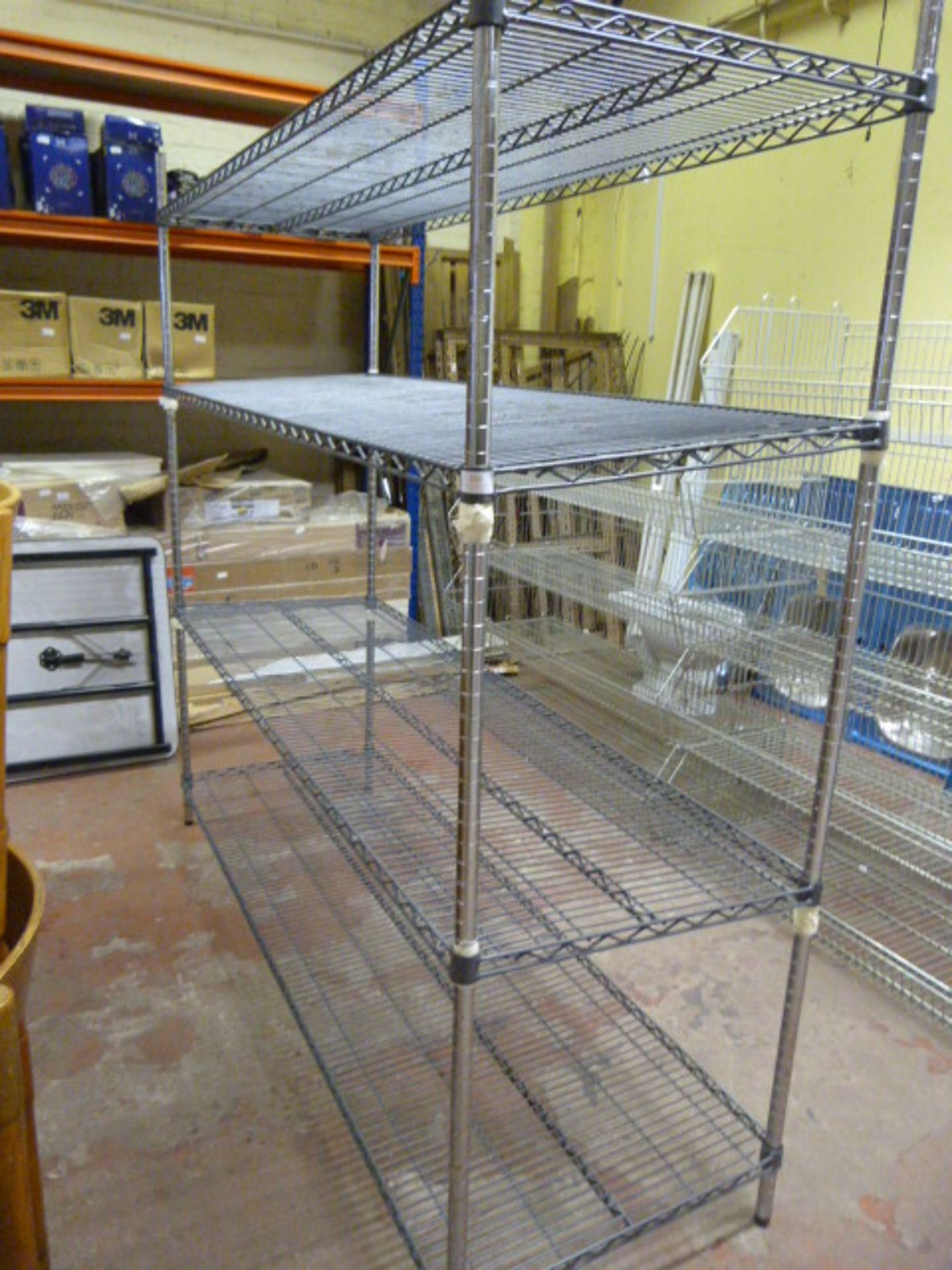 Wire Shelf Unit 180x60x182cm