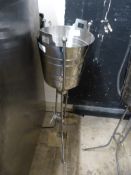 Stainless Steel Ice Bucket on Stand