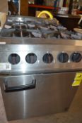 *Dominator Gas Oven with Four Ring Hob